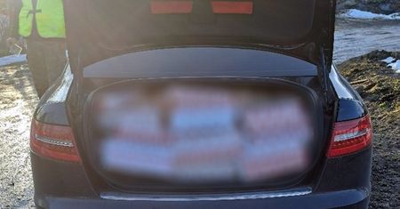 Audi z papierosami za ponad 224 tys. złotych