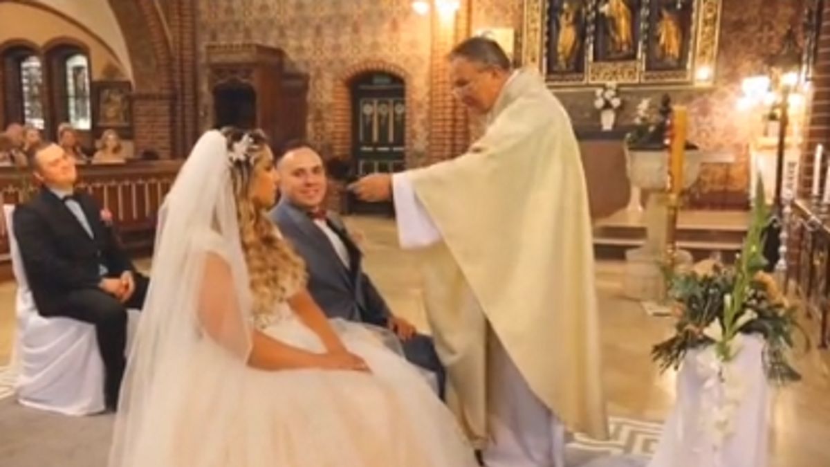 Ślub Klaudii i Daniela. 