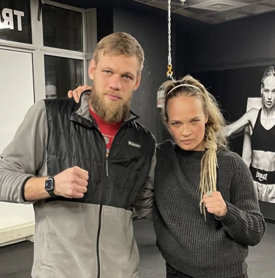 Aleksiej Sewostjanow i Aleksandra Sidorenko