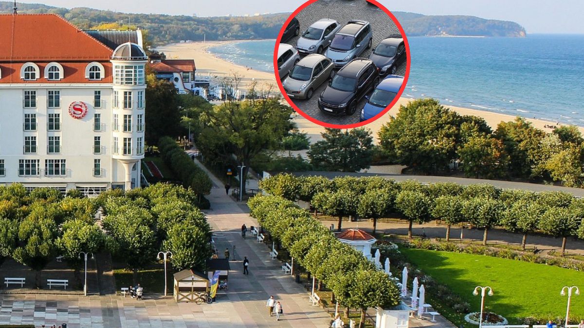 Turystka miała poważny problem z parkowaniem w Sopocie 