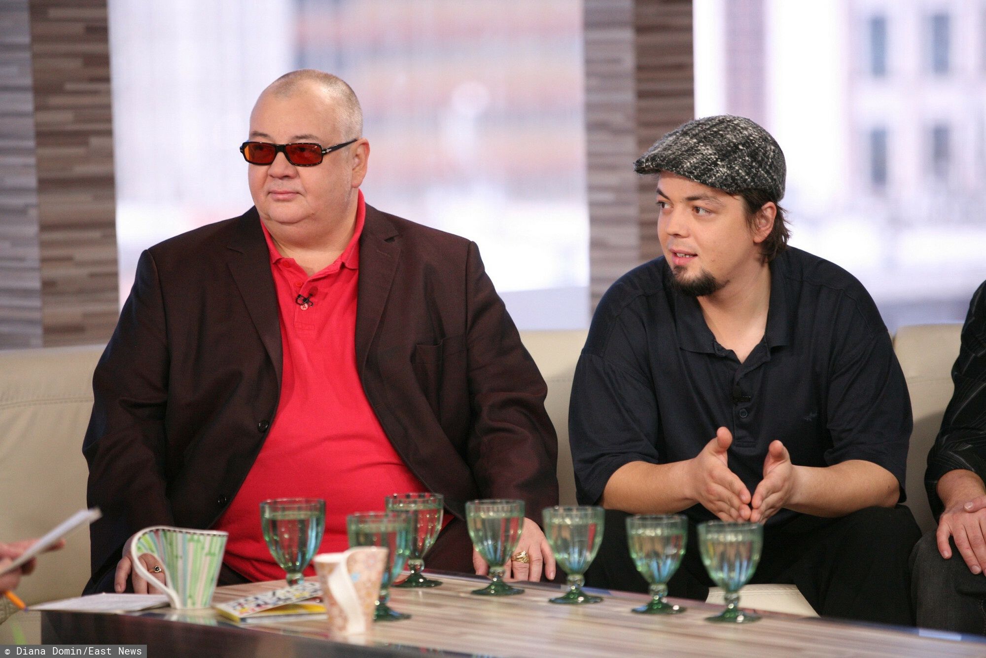 Dzie? Dobry TVN i jego go?ciePHOTO: DIANA DOMIN/EAST NEWS WARSZAWA 19/09/2010 NAGRANIE PROGRAMU DZIEN DOBRY TVN N/Z: STANISLAW SOYKA, KUBA SOJKADIANA DOMIN