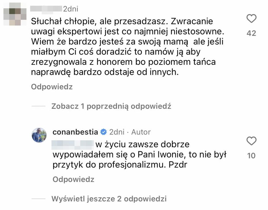 Conan Kaźmierski odpowiada na krytykę