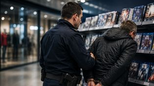 Policjant po służbie zatrzymał złodzieja w galerii handlowej w Płocku