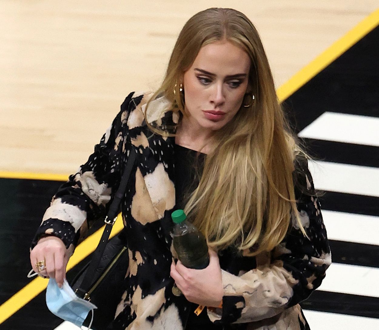 Adele na meczu NBA