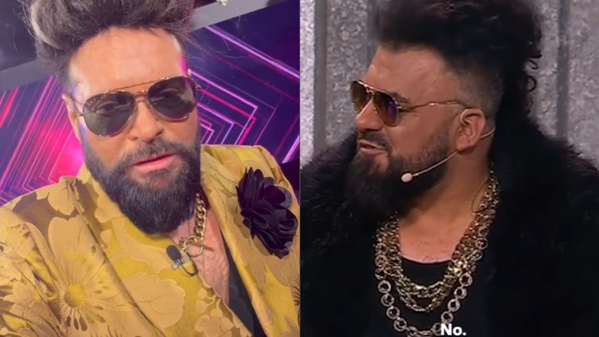 Krzysztof Rutkowski w kabarecie. Teraz odpowiada na skecz