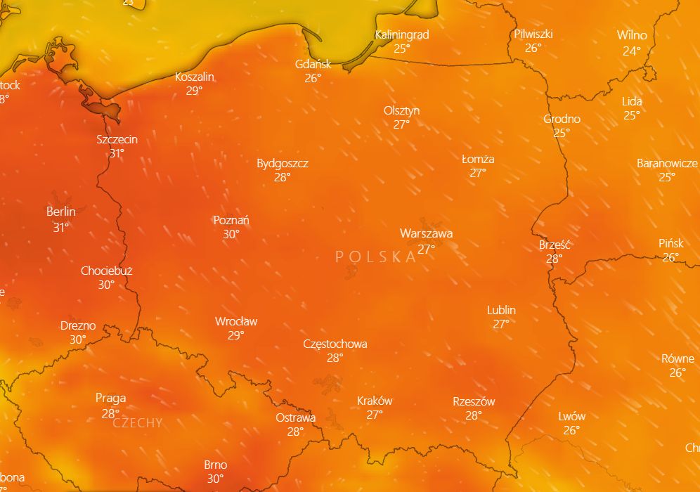 Prognoza pogody. Żar znowu poleje się z nieba. Zobacz, kiedy wrócą upały