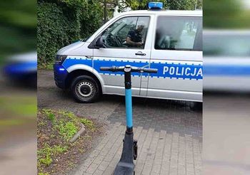 Międzyrzecze: Jechał hulajnogą elektryczną zygzakiem. Był pod wpływem