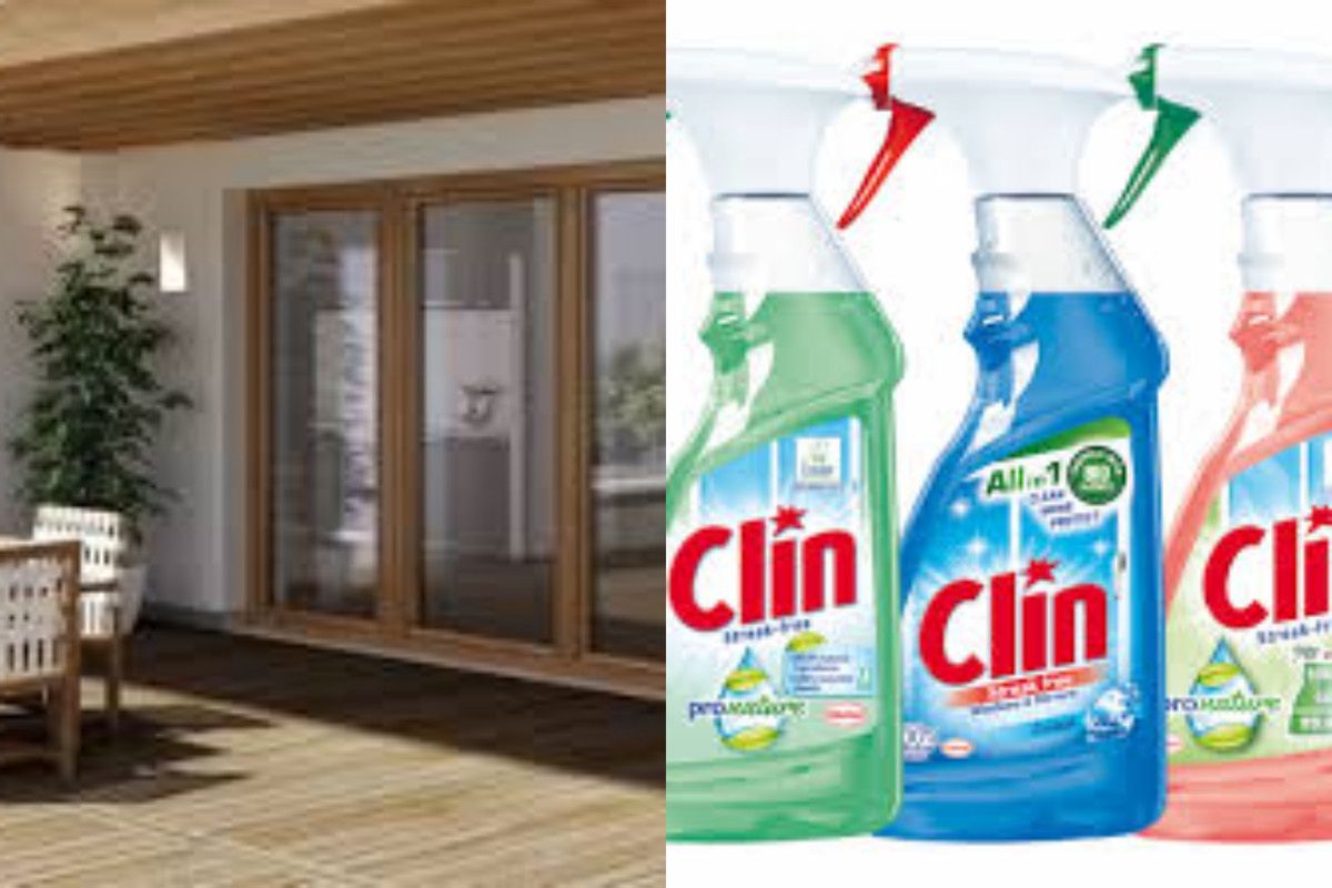 Czyste okna potrzebują płynu