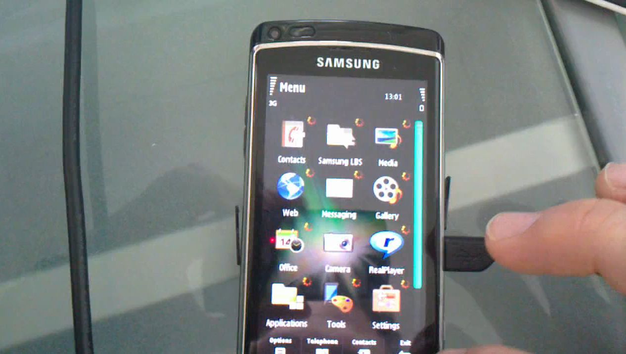 Samsung Omnia HD i 62 aplikacje uruchomione w tym samym czasie 1