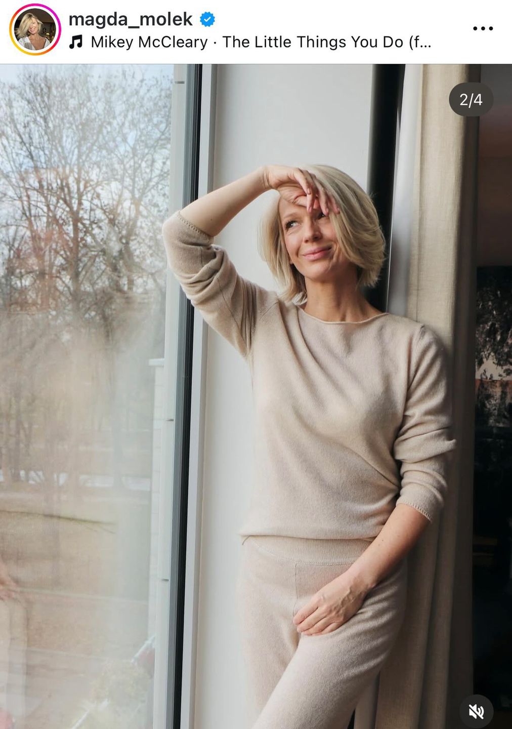 Magda Mołek w stylowym komplecie na co dzień