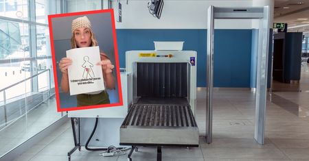 Najadła się wstydu na lotnisku. Pokazała, co wykrył skaner