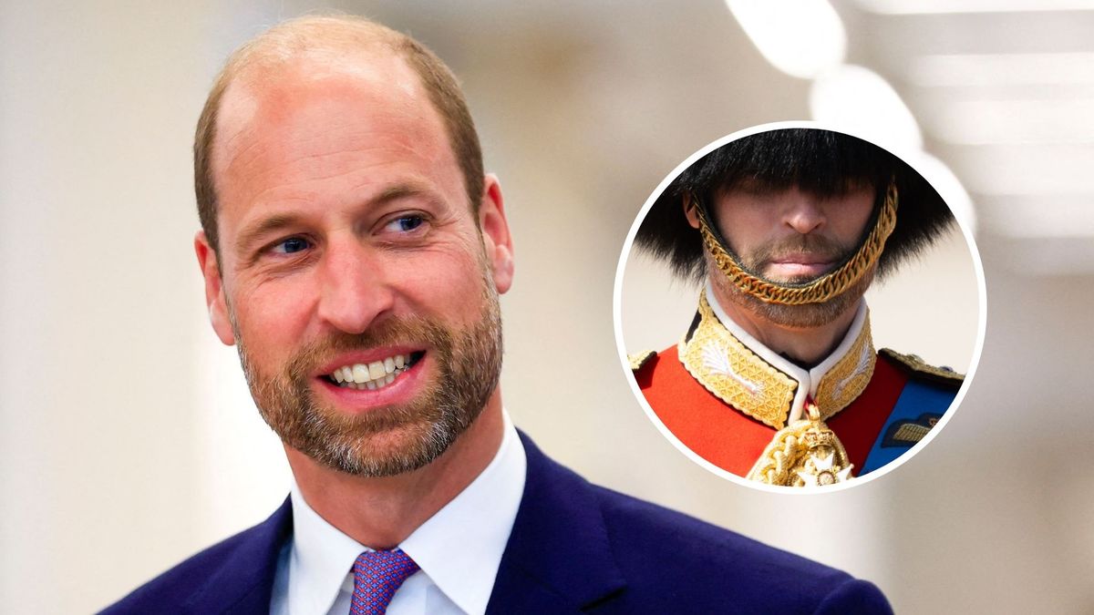 Książę William na Trooping The Colour 
