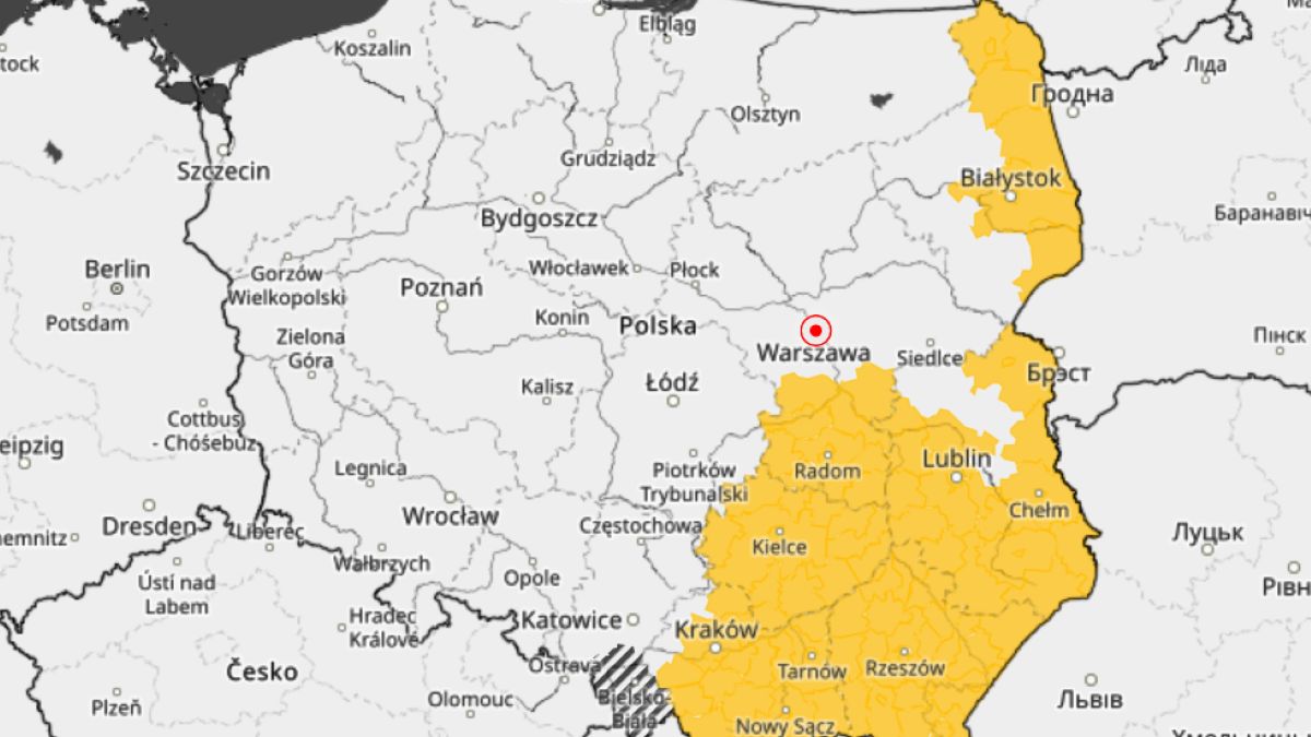 IMGW ostrzega przed burzami