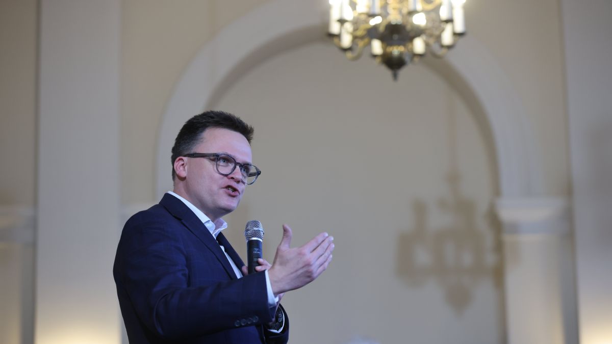 Szymon Hołownia w krakowskim liceum