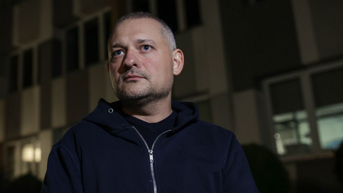 Poseł KO Wojciech Król po zakończeniu posiedzenia aresztowego