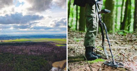 Wykrywacz metali zapikał w lesie. Skarb z epoki brązu pod Hrubieszowem