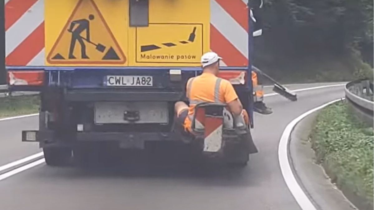 Malowali pasy na drodze. Ta technologia może zdziwić