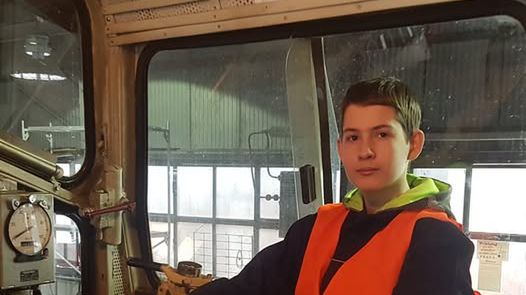 Julian Peciak z "Klanu" jest maszynistą