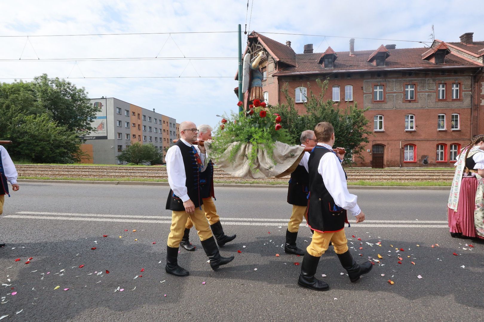 Procesja Bożego Ciała w Lipinach