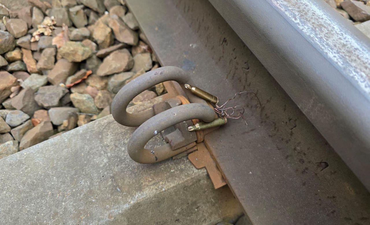 Podejrzana prowokacja na torach pod Ostrowem Wielkopolskim