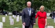 Polak spotkał Bidena na cmentarzu. Czas na coś "dla wielbicieli teorii spiskowych"