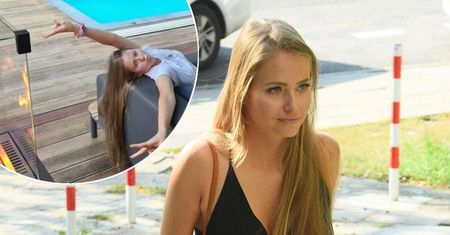 Agata Rubik ma basen w ogrodzie. Pokazała, jak spędza wieczory