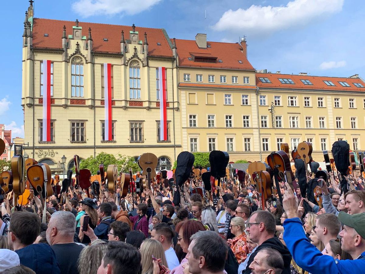 Wrocław rekord gry na gitarze 