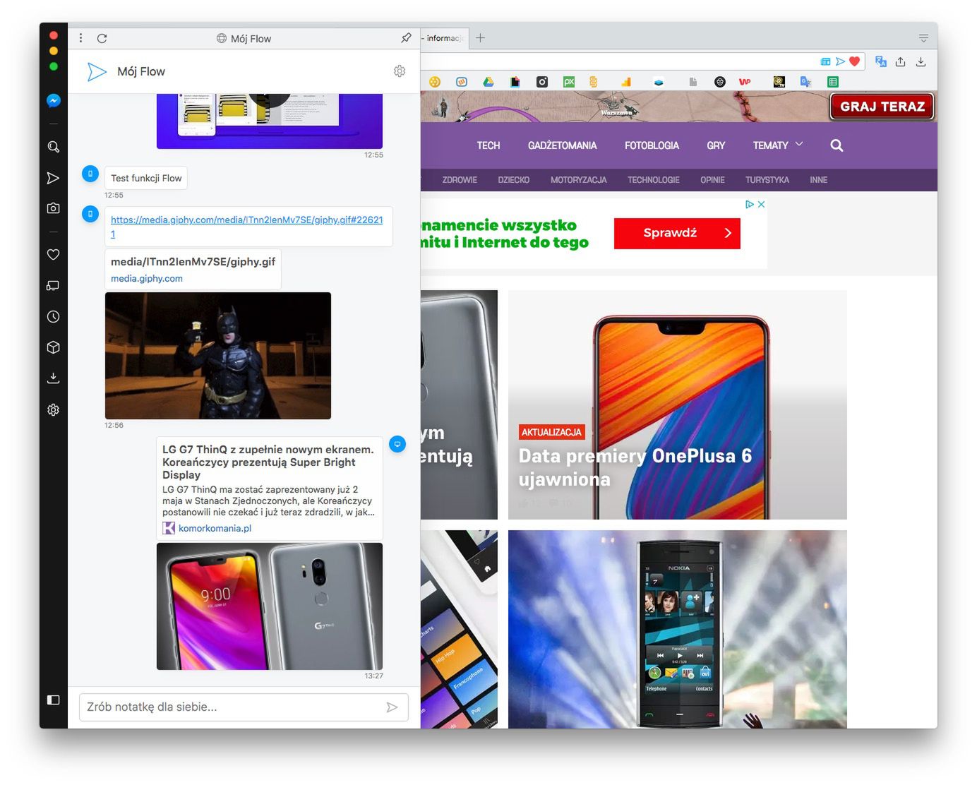 Opera Touch to mobilna przeglądarka, na którą zasługujemy. Jest rewelacyjna! 5