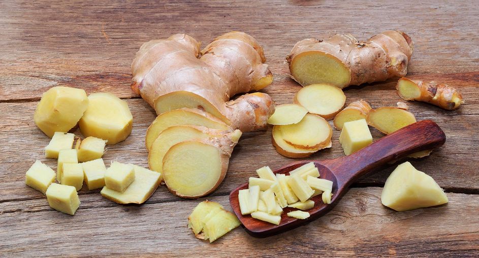 Imbir pomaga na stany zapalne jelit