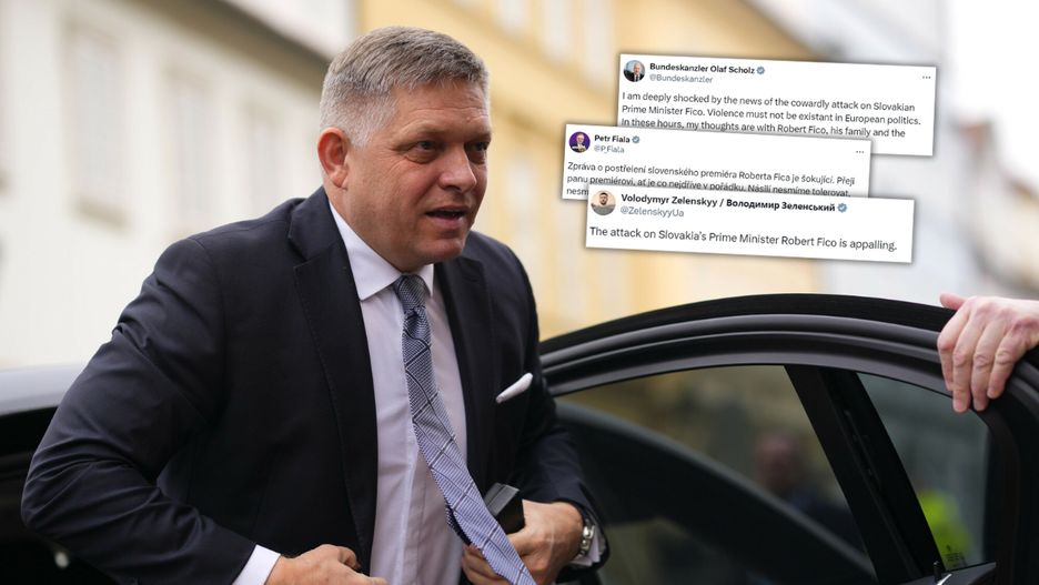 Światowi liderzy są zszokowani atakiem na Roberta Ficę