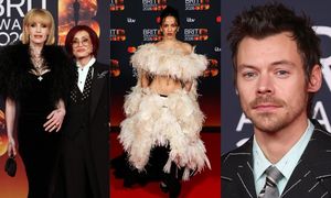 BRIT Awards 2026: Kelly i Sharon Osbourne, pierzasta Rosalia, dostojny Harry Styles... (ZDJĘCIA)