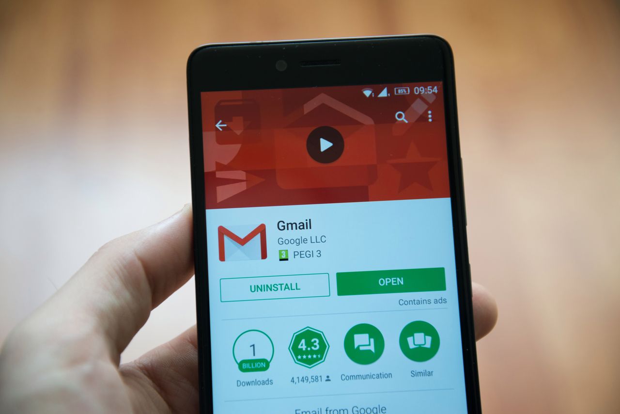 Gmail ma 15 lat (depositphotos)