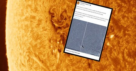 Przeleciała obok Słońca. Sprzęt NASA zarejestrował niesamowite zjawisko