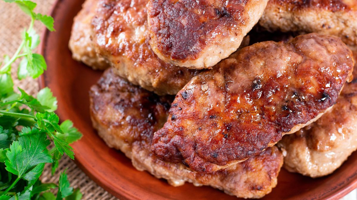 Faszerowane kotlety mielone. Pycha!