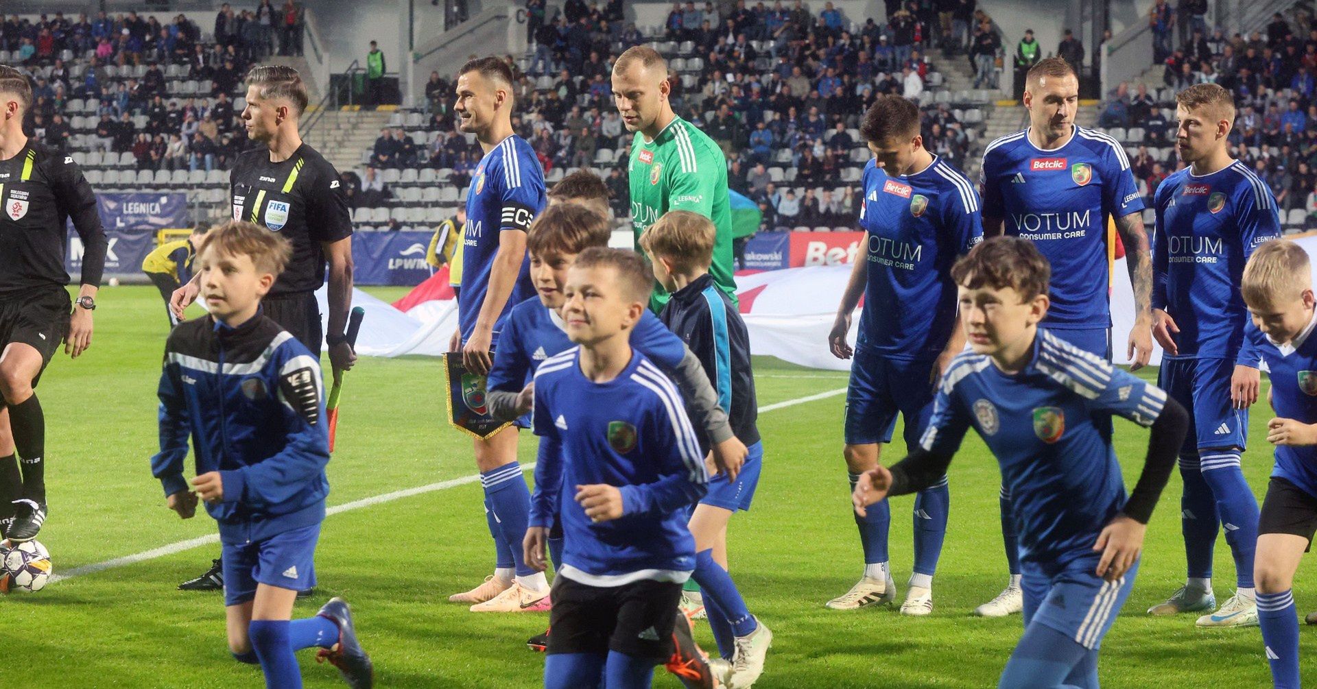 Miedź rzuca sobie kłody pod nogi w drodze po awans. Porażka 1:4 z Bruk-Betem