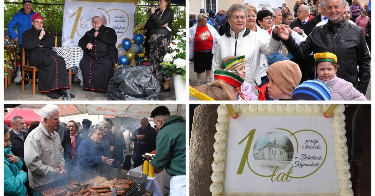 Piknik "Bądźmy razem". 100-lecie parafii w Złotnikach Kujawskich