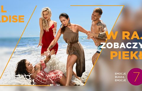 547 tys. widzów nowego reality-show Siódemki „Hotel paradise”. 6,7 proc. udziału w 16-49