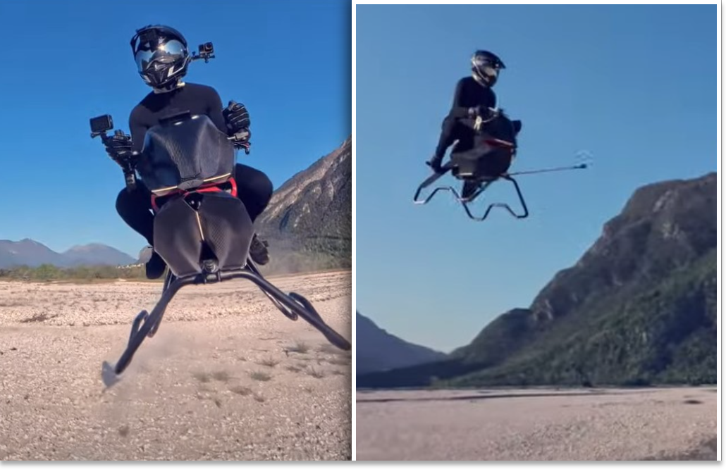 Polak pokazał niezwykły pojazd. O podniebnym ścigaczu piszą na całym świecie