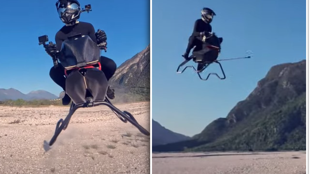 Latający rower zaprezentowany w USA. To odkrycie Polaka