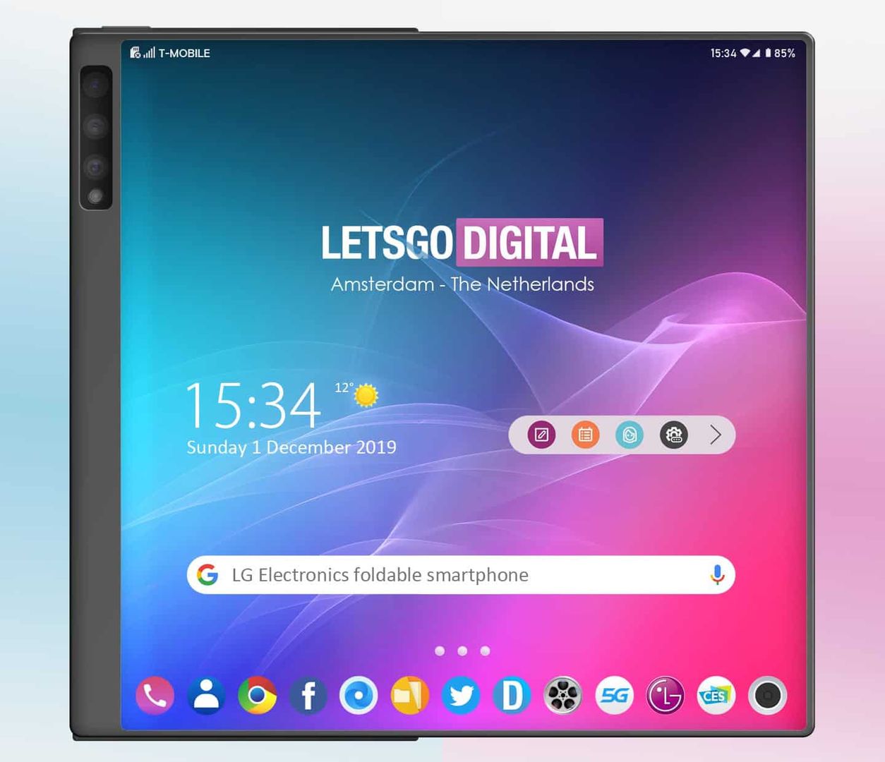 LG może pracować nad własnym składanym telefonem 4