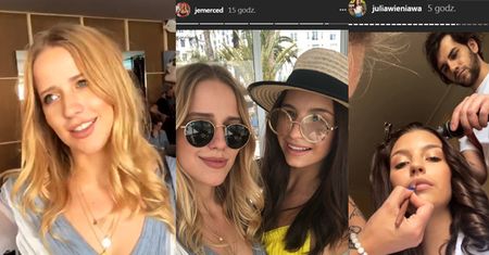 Światowe życie Mercedes i Wieniawy w Cannes: "Siema, Julianne Moore!"