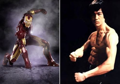 niezłe wideo: Iron Man vs Bruce Lee