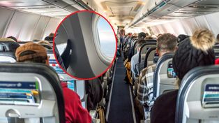 Pasażerka klasy biznes kładła stopy gdzie popadnie. "Prawie na mojej twarzy"