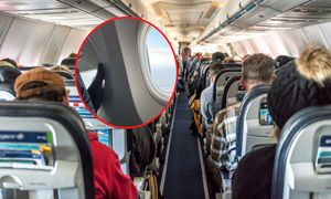 Pasażerka klasy biznes kładła stopy gdzie popadnie. "Prawie na mojej twarzy"