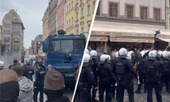 Zamieszki we Wrocławiu. Policja użyła granatów hukowych