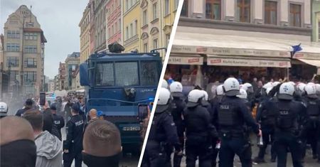 Zamieszki we Wrocławiu. Policja użyła granatów hukowych