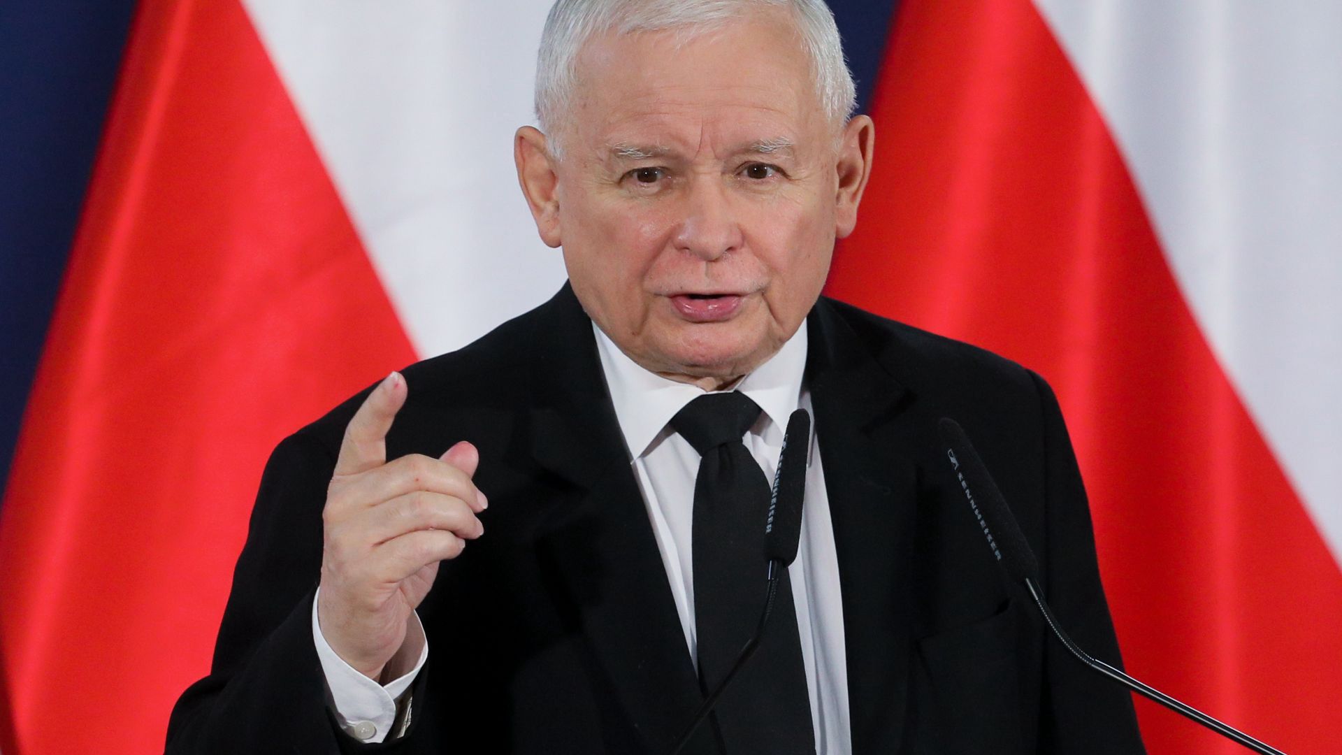 Jarosław Kaczyński opowiada o cudzie dziejącym się w Pcimiu. Grójec, 12 lipca 2022 roku
