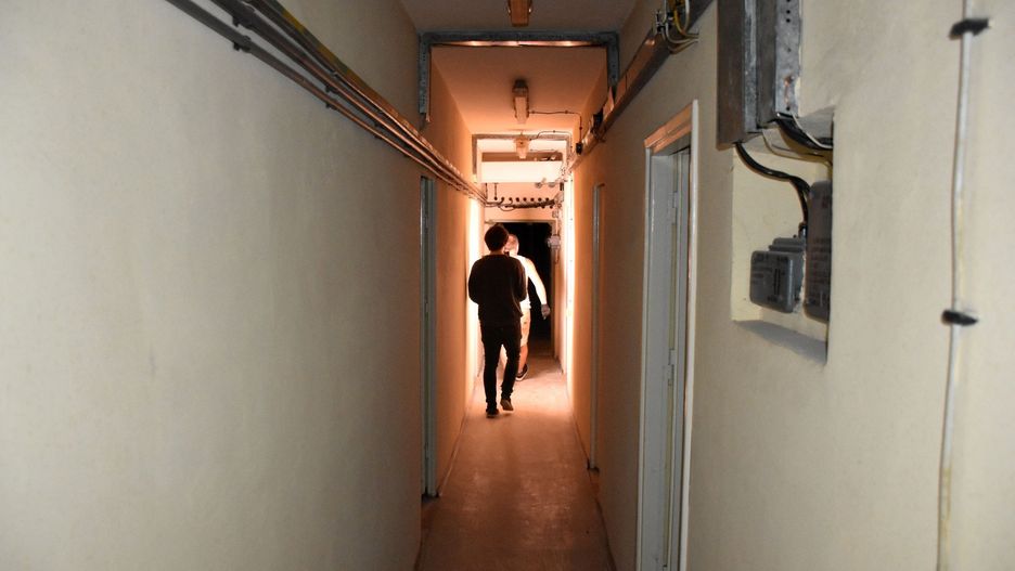 Nieistniejący schron przy ulicy Starzyńskiego w Szczecinie