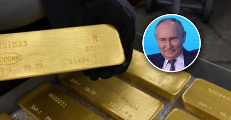 Skok Putina na złoto. Wyparowało 100 ton, rząd milczy