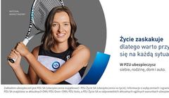 Iga Świątek w nowej kampanii PZU